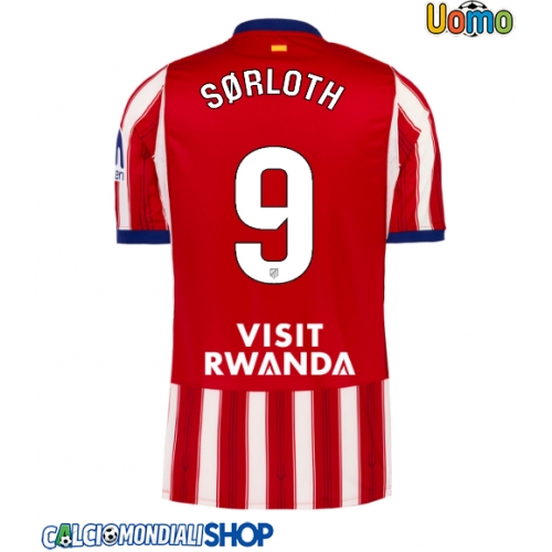 Maglie da calcio Atletico Madrid Alexander Sorloth #9 Prima Maglia 2026-27 Manica Corta